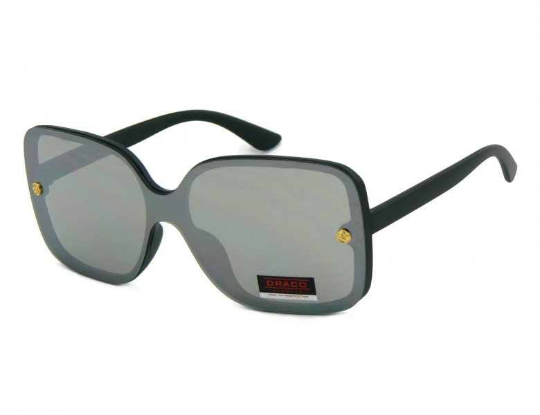Srebrne lustrzanki okulary przeciwsłoneczne