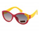 Różowo-żółte okulary dziecięce DRACO