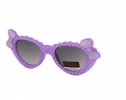 fioletowo-białe okulary dziecięce przeciwsłoneczne