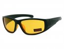 Żółta rozjaśniająca soczewka - sportowe okulary 