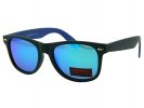 Niebieskie lustrzanki - okulary słoneczne z polaryzacją 